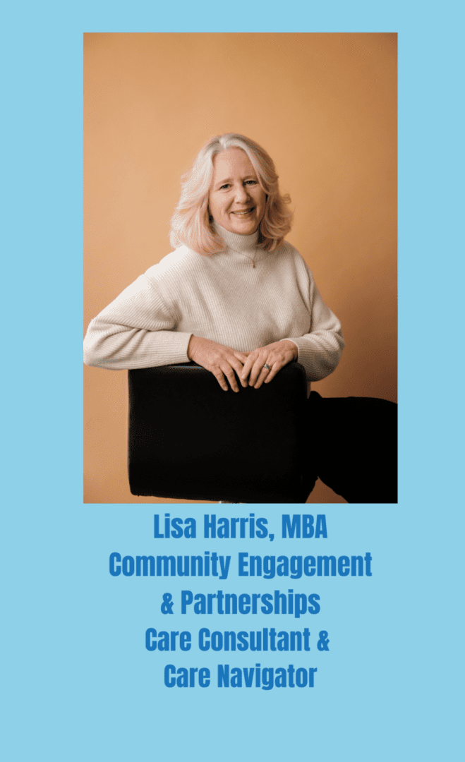 Lisa Harris headshot website title